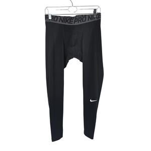 Nike Pro Dri-Fit Compression Black Men's Athletic Leggings L